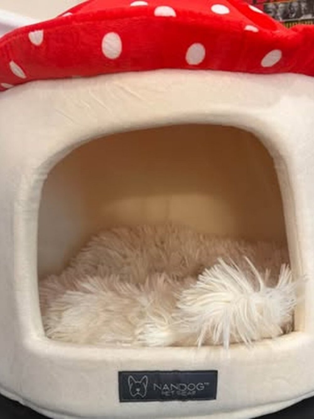 Nandog Pet Gear Mushroom Pet Bed